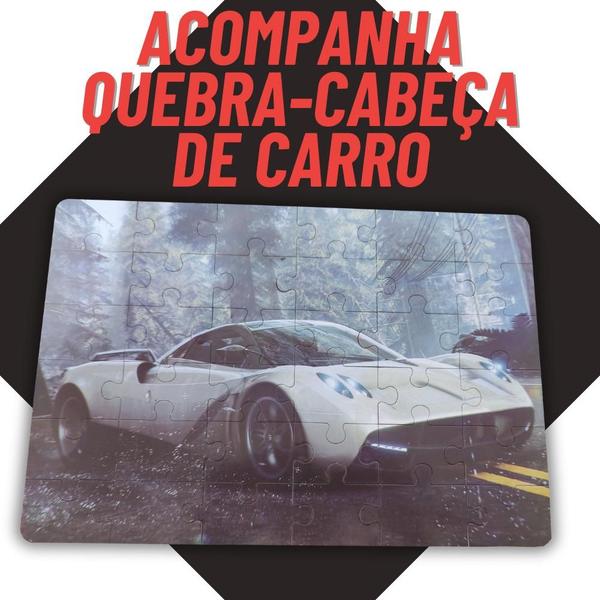 Imagem de Blocos Super Carro Robô de Montar 287 Peças Brinquedo Construção Criatividade Infantil Educativo Diversão