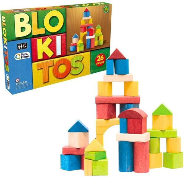 Imagem de Blokitos para montar (26 pcs): Construindo um mundo de imaginação!