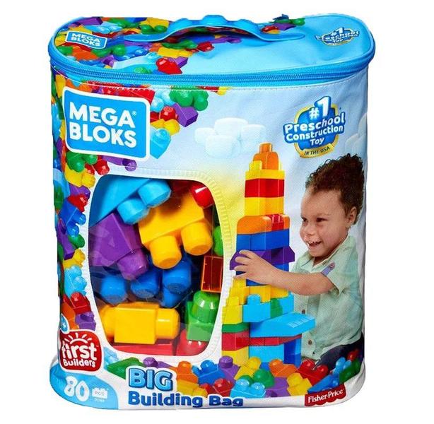 Imagem de Bloks Sacola Com 80 Blocos - Fisher Price