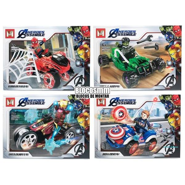 Blooco de montar vingadores + marvel herois de ação - COLLECTION Imagem de Blooco de montar vingadores + marvel herois de ação