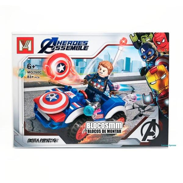 Blooco de montar vingadores + marvel herois de ação - COLLECTION Imagem de Blooco de montar vingadores + marvel herois de ação