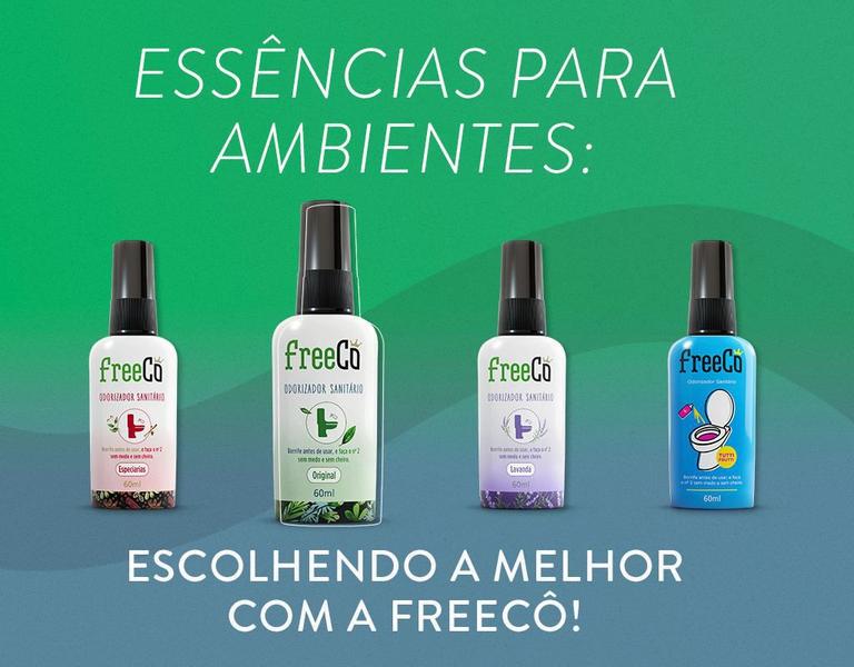 Imagem de Bloqueador de Odores Sanitário 60ml Original FreeCô