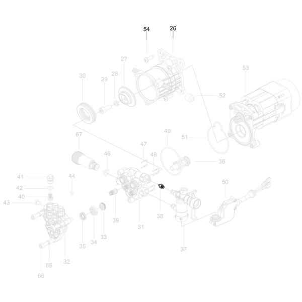 Imagem de Bloqueador de Retorno Compatível com Lavajato Tramontina Master 1500psi 1200W 42546/012