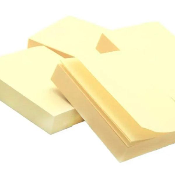 Imagem de Bloquinho De Anotações 38x51mm Amarelo Brw 04un Com 100fls