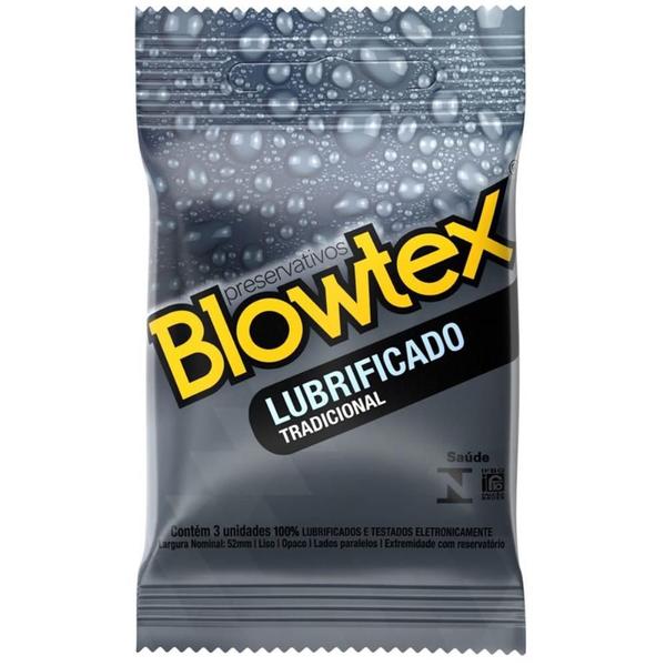 Imagem de Blowtex preservativo lubrificado com 3 unidades