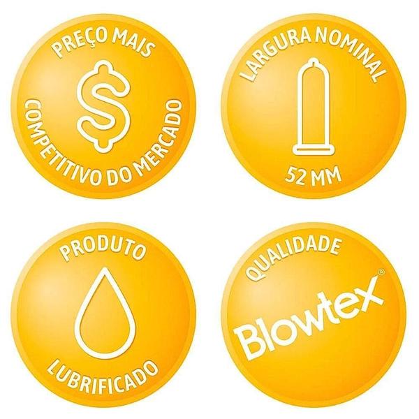 Imagem de Blowtex preservativo prazer prolongado retardante com 3 unidades