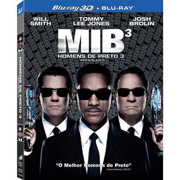 Blu-Ray 3D + Blu-Ray 2D - Mib 3 - Homens De Preto 3 - Sony Imagem de Blu-Ray 3D + Blu-Ray 2D - Mib 3 - Homens De Preto 3