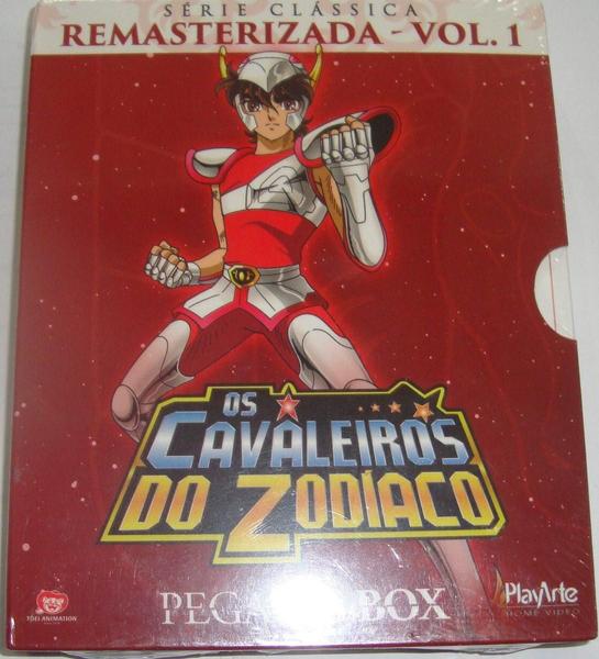 Blu-ray Cavaleiros Do Zodíaco Série Clássica Pegasus Vol.1 - Playarte Imagem de Blu-ray Cavaleiros Do Zodíaco Série Clássica Pegasus Vol.1