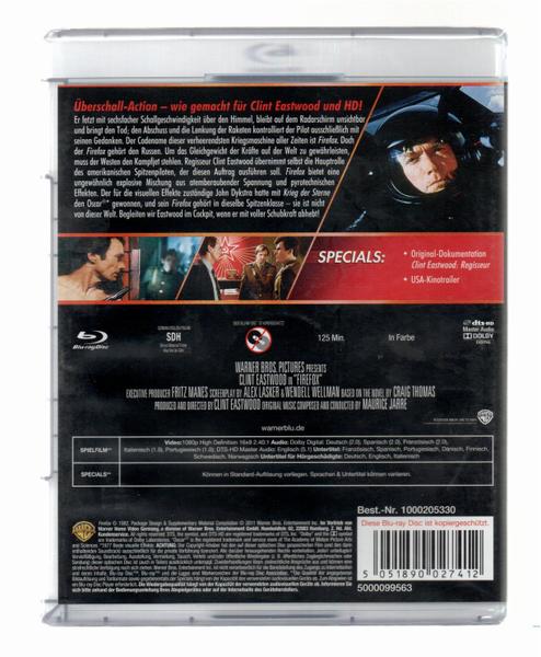 Imagem de Blu ray firefox - clint eastwood 