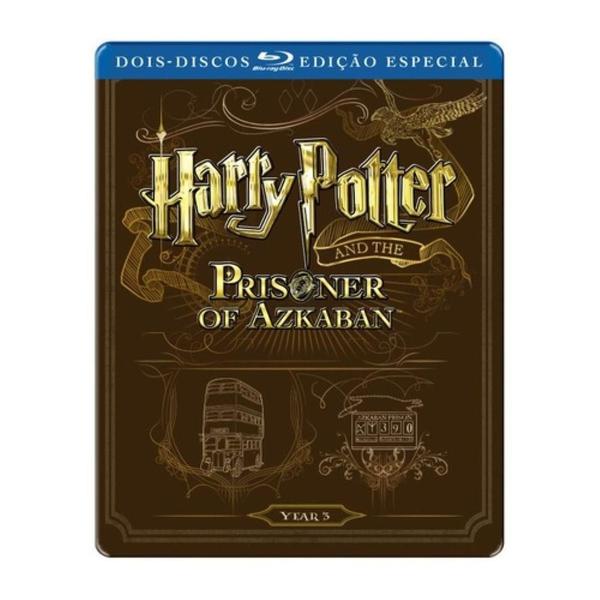 Blu-Ray Harry Potter E O Prisioneiro De Azkaban Steelbook - Warner Imagem de Blu-Ray Harry Potter E O Prisioneiro De Azkaban Steelbook