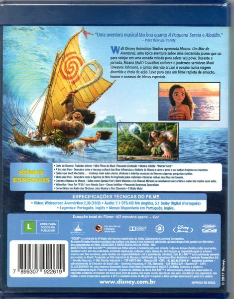 Imagem de Blu-ray moana - um mar de aventuras 