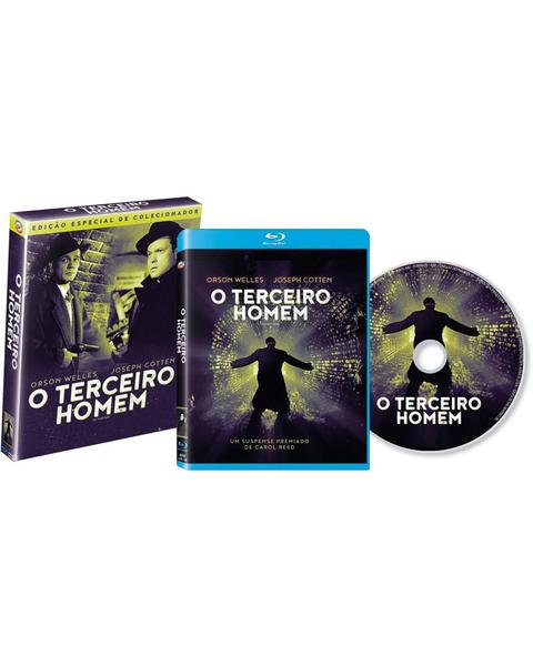 Imagem de Blu-Ray O Terceiro Homem - Orson Welles - Filme Oscar 1951