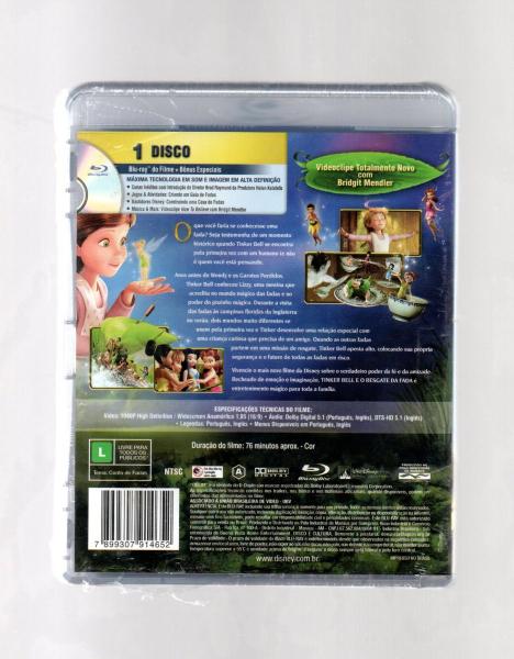 Imagem de Blu-ray Tinkerbell E O Resgate Da Fada