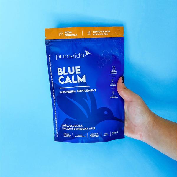 Imagem de Blue Calm Magnesium Lemonade Puravida 250g - Pura Vida