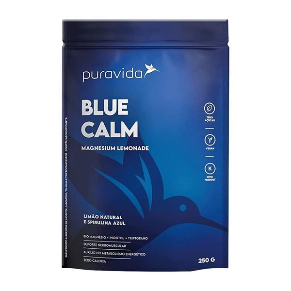 Imagem de Blue Calm Magnesium Lemonade Puravida 250g