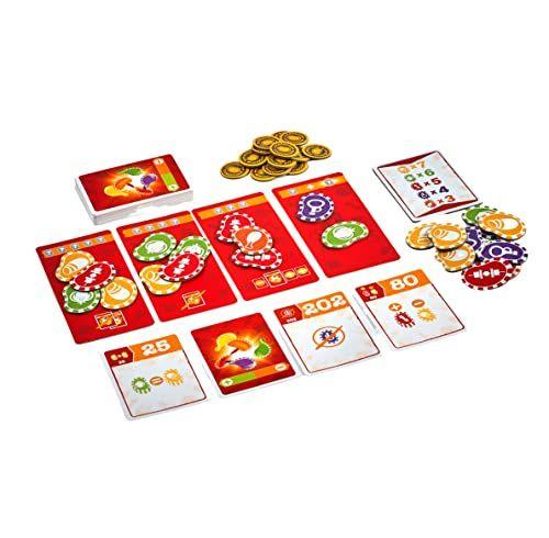 Imagem de Blue Orange Games Bag of Chips Board Game - Jogo de tabuleiro de estratégia de festa familiar ou adulto para 2 a 5 jogadores. Recomendado para Idades a partir dos 8 anos.