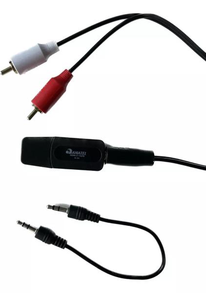 Bluetooth C/ Cabo Rca Para Aparelhos De Som Antigo - KAP Imagem de Bluetooth C/ Cabo Rca Para Aparelhos De Som Antigo