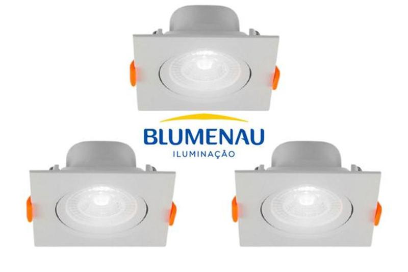 Imagem de Blumenau spot emb quad 8w led 6500k