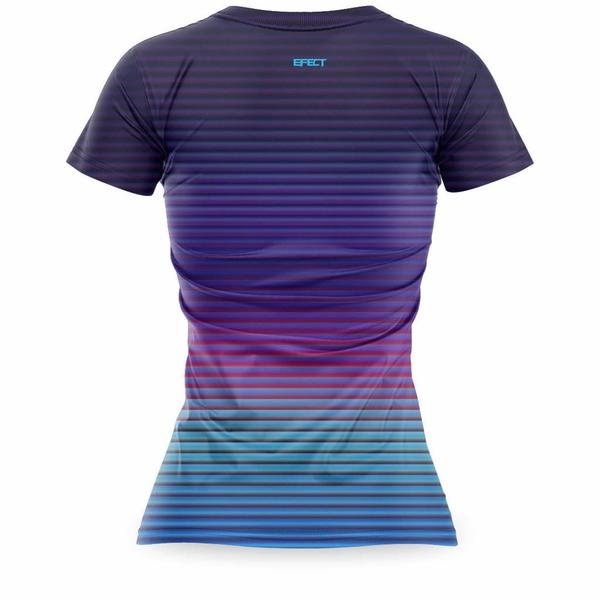 Imagem de Blusa Academia Feminina Fitness Camiseta Treino Camisa Caminhada Proteção Uv50