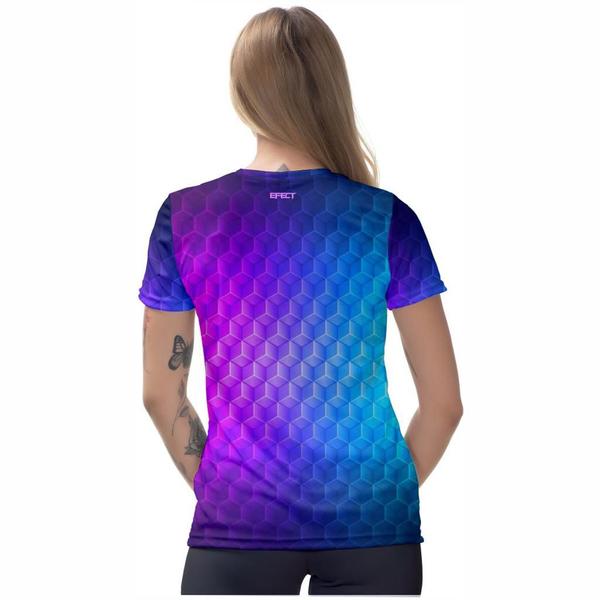 Imagem de Blusa Academia Feminina Fitness Roupa Caminhada Treino Musculacao Proteção UV50