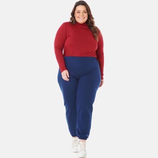 Imagem de Blusa Cacharrel Gola Alta Clara Feminina Plus Size 1130