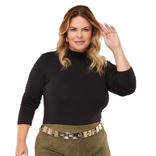 Imagem de Blusa Cacharrel Segunda Pele Feminina Plus Size