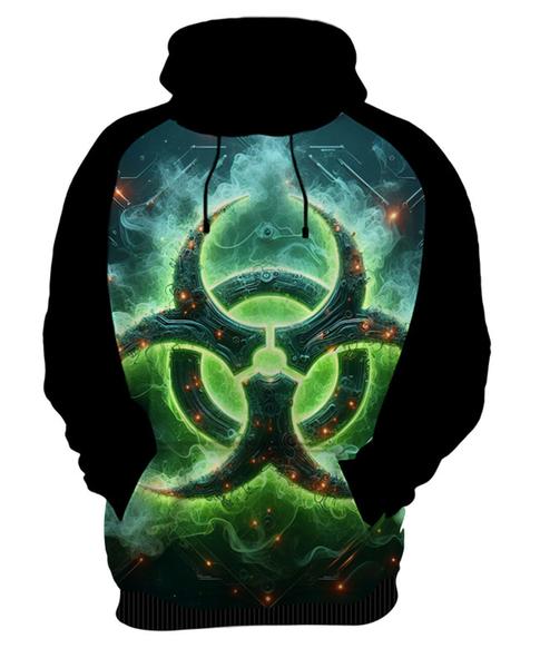 Imagem de Blusa de Frio Biohazard Perigo Biológico Stay Away 5