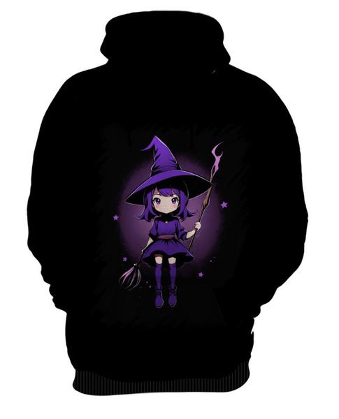 Imagem de Blusa de Frio Bruxa Halloween Púrpura Festa 1