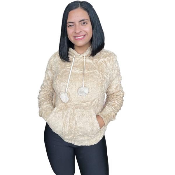 Blusa De Frio Feminina Fechada Pelinho Casaco Felpudo Insta
