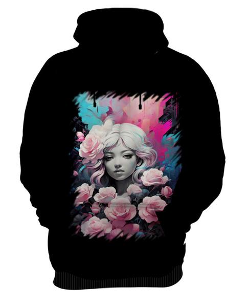 Imagem de Blusa de Frio Mulher de Rosas Paixão 18