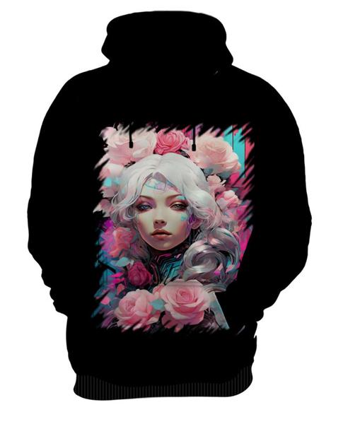 Imagem de Blusa de Frio Mulher de Rosas Paixão 6