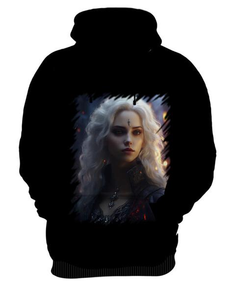 Imagem de Blusa de Frio Vampira Sangue Noturna Morcego Lenda 3