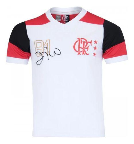 Imagem de Blusa Do Flamengo Infantil Retrô Zico Oficial Braziline