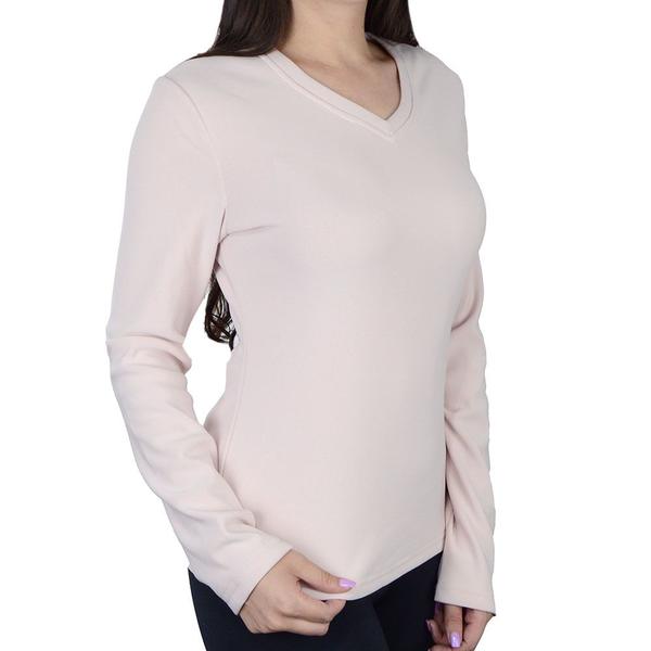Blusa Feminina Facinelli By Mooncity Térmica Rosa Claro Imagem de Blusa Feminina Facinelli By Mooncity Térmica Rosa Claro