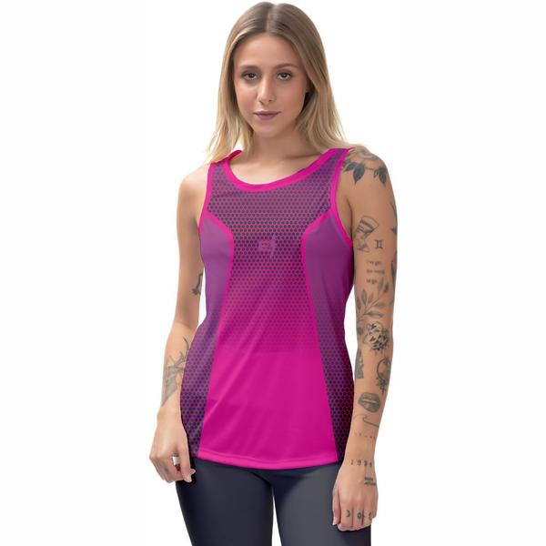 Imagem de Blusa Feminina Reagata Academia Cavada Fitness Esportiva