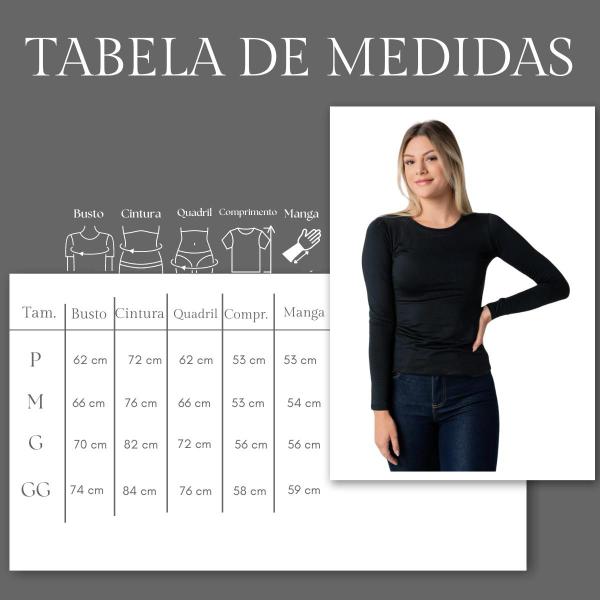 Imagem de Blusa Feminina Térmica Peluciada Moda Inverno Segunda Pele