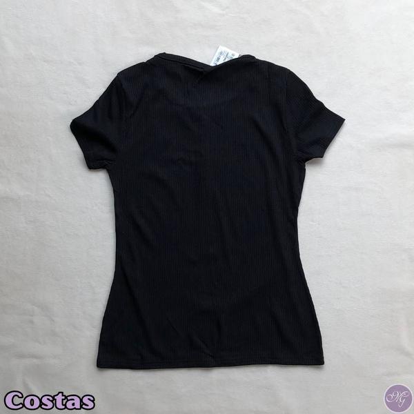 Imagem de Blusa Feminino Viscose Stretch Canelada Manga Curta 70953 - Malwee