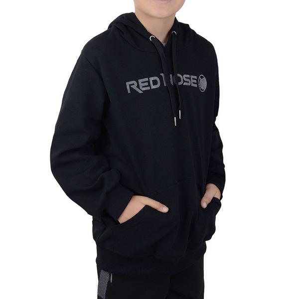 Imagem de Blusa Juvenil Masculina Red Nose Canguru Preta - 9710072