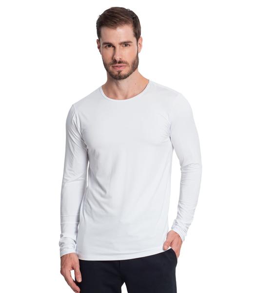 Imagem de Blusa Masculina Térmica Peluciada Gilzer Branco