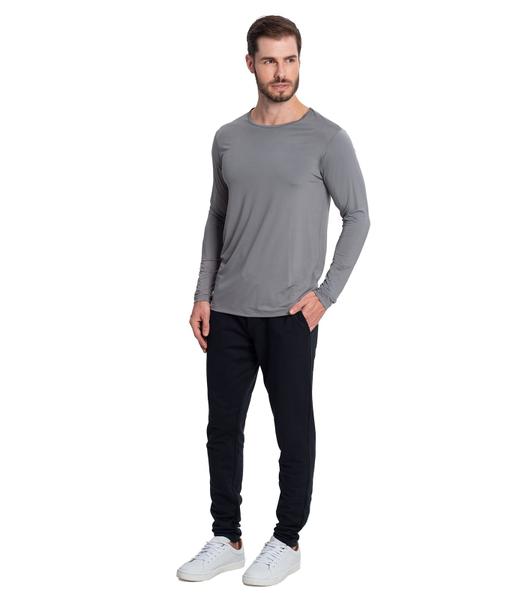 Imagem de Blusa Masculina Térmica Peluciada Gilzer Cinza