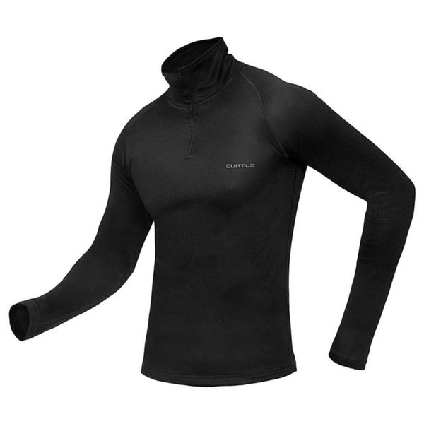 Imagem de Blusa Masculina Zip Segunda Pele Thermoskin Curtlo