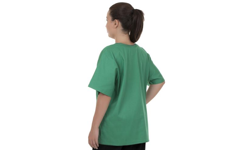 Imagem de Blusa Pijama Cirúrgico Verde Oxford Não Amassa Seca Rápido Artipé