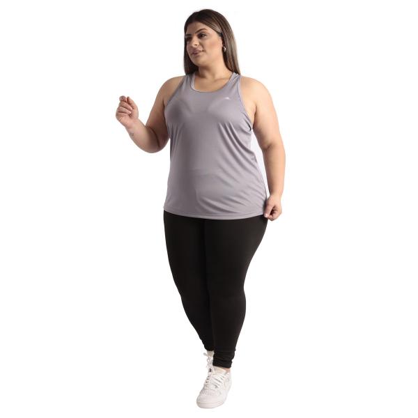 Imagem de Blusa Regata Plus Size Dry Fit Fitness Academia