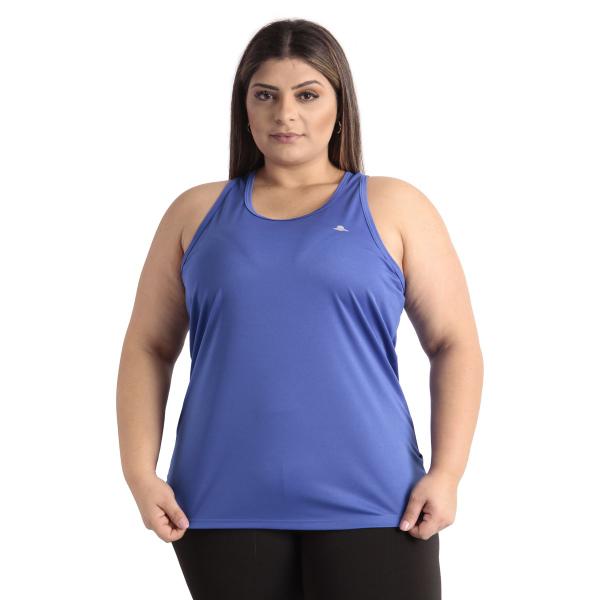 Imagem de Blusa Regata Plus Size Dry Fit Fitness Academia