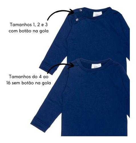 Imagem de Blusa Segunda Pele Térmica Infantil Peluciado Para O Frio bordô