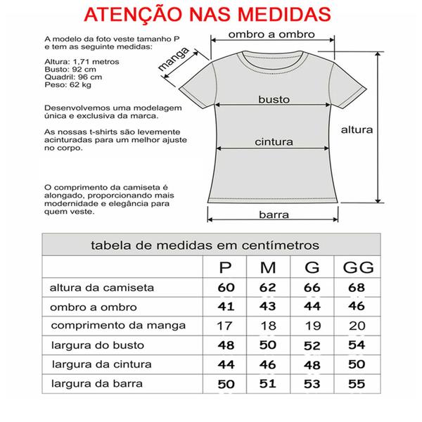 Imagem de Blusa T-shirt Camiseta Feminina Estampada Várias Estampas 171