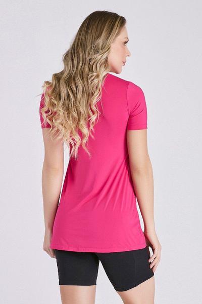 Imagem de Blusa T-Shirt Feminina Rosa Tapa Bumbum Poliamida Epulari