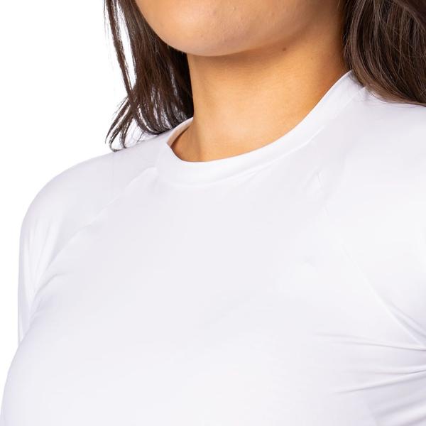 Imagem de Blusa Térmica Feminina Estilo do Corpo Branco