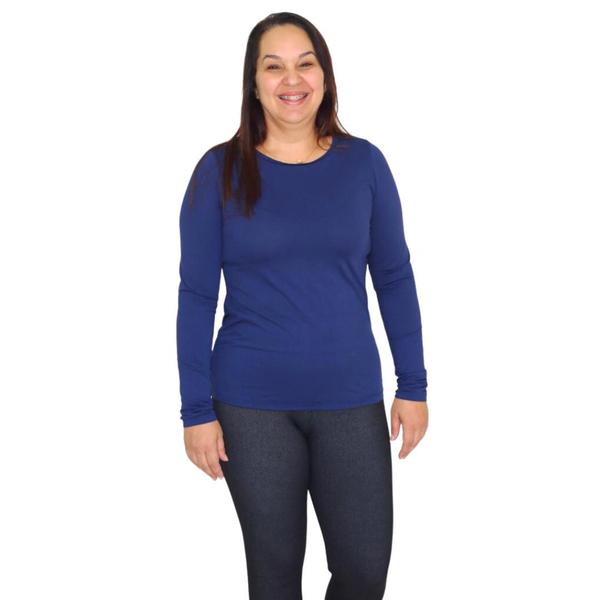 Imagem de Blusa Térmica Feminina Plus Size Com Proteção Solar UV