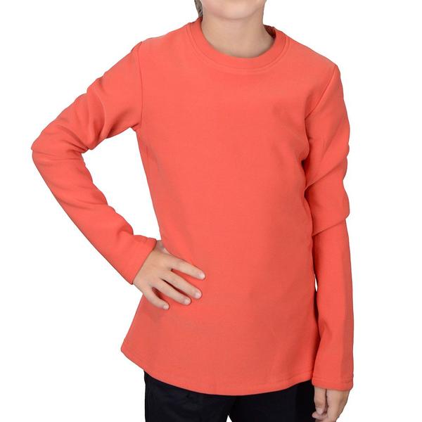 Imagem de Blusa Térmica Infantil Facinelli Pixe Love Terra Cota Laranja - 830116